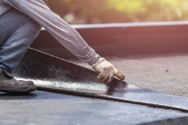 Professional Vapor Barrier Installation technician working in Saint Francis, WI